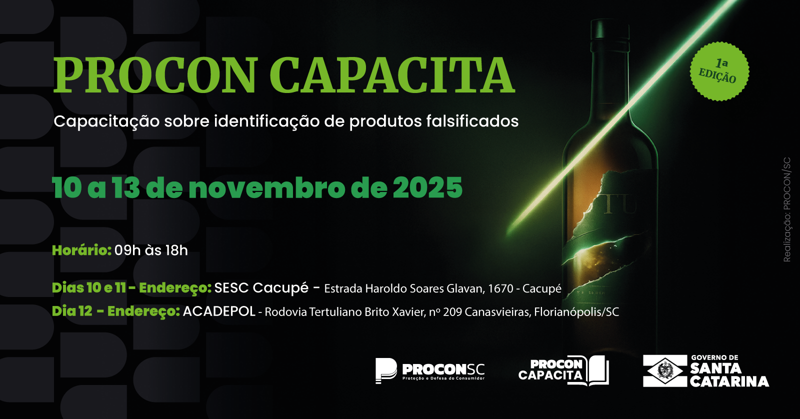 Convite PROCON/SC Capacita