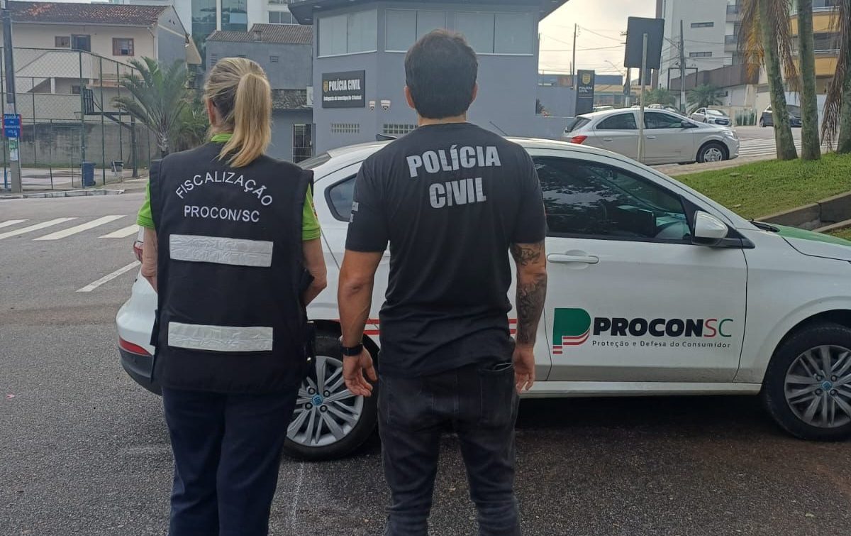 Operação da Polícia Civil e do PROCON/SC em Brusque